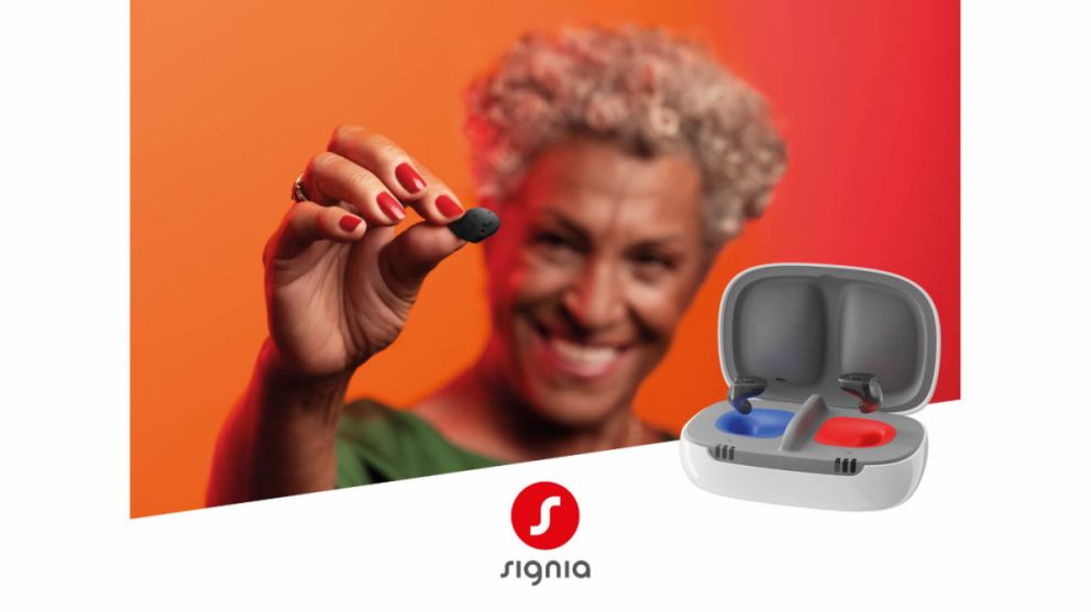 Insio Charge&Go AX, premier intra sur-mesure rechargeable et connecté Signia