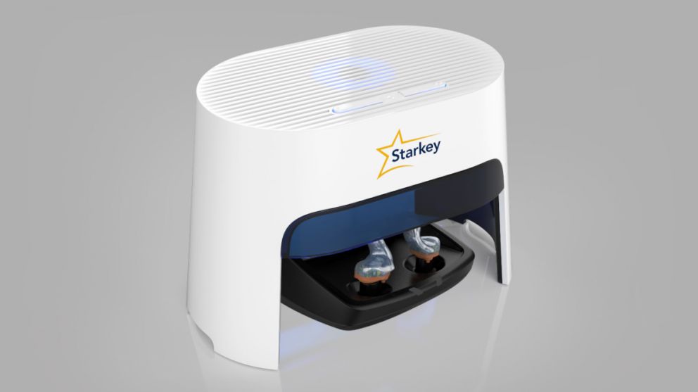 dry cap UV 3, nouvelle solution asséchante pour aides auditives de Starkey