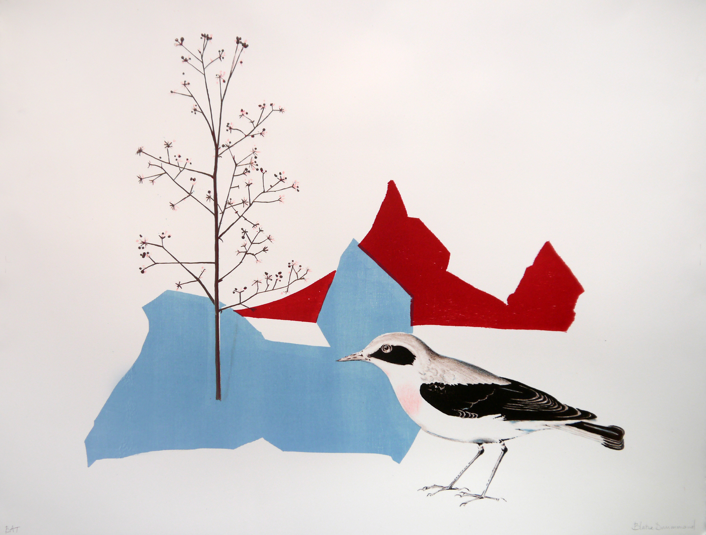 Le Chant du Silence de Blaise Drummond lithographie Galerie de l Audition Audika