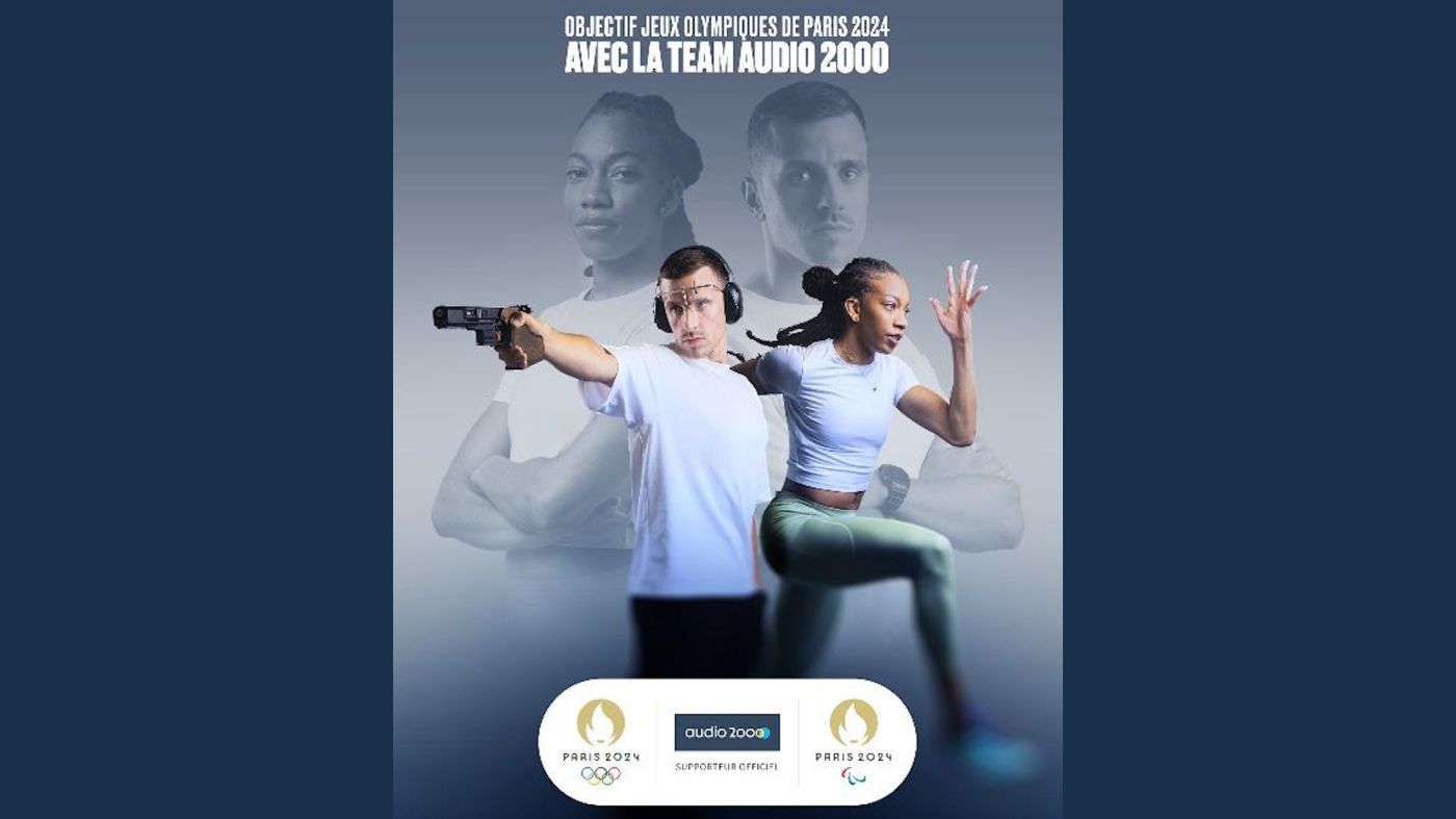 Audio 2000 Soutient 2 Athl Tes Aux Jeux Olympiques De Paris 2024   (c)Audio 2000 1962 