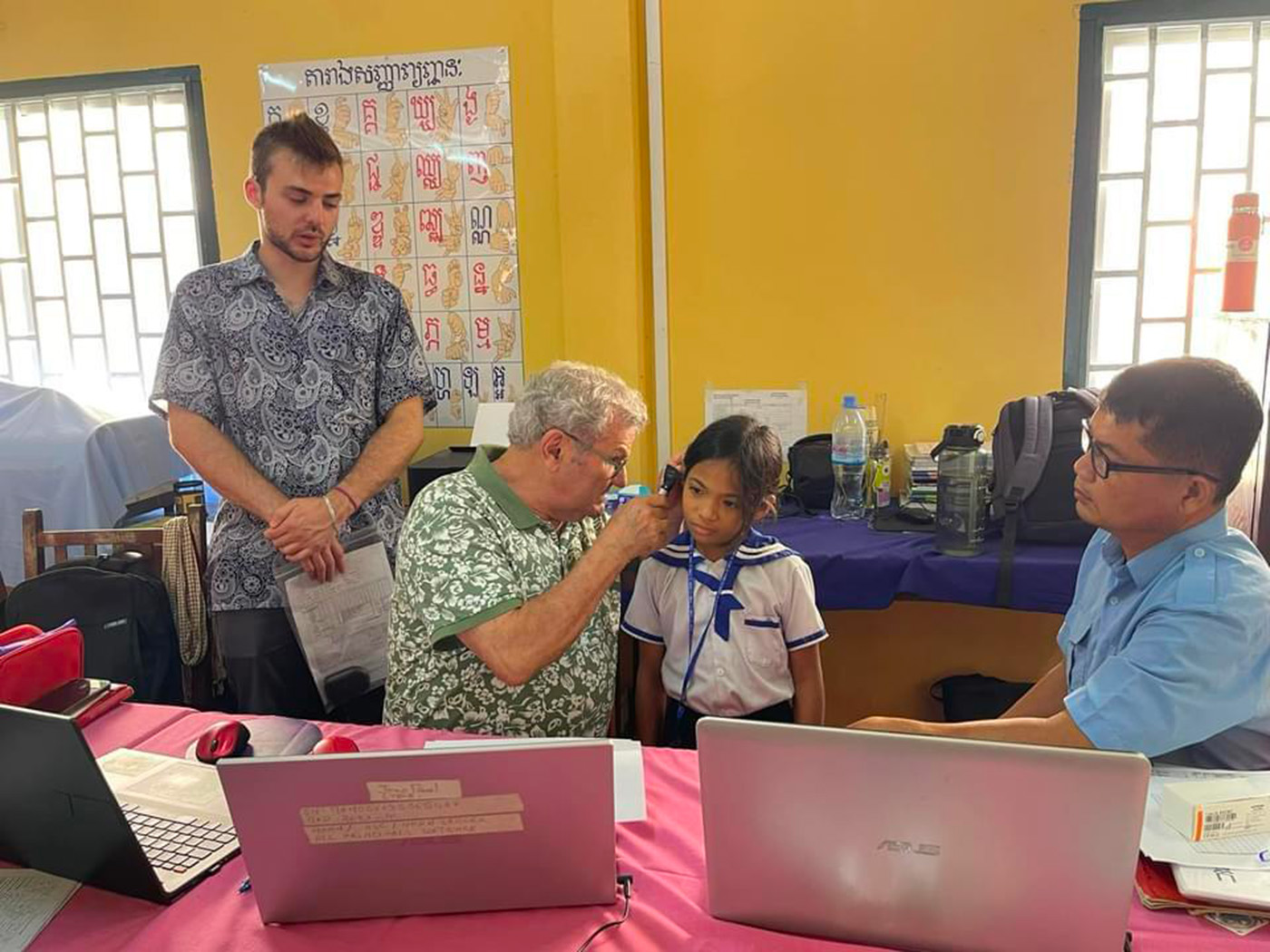 Alexis Garcia et JP Beraha en consultation